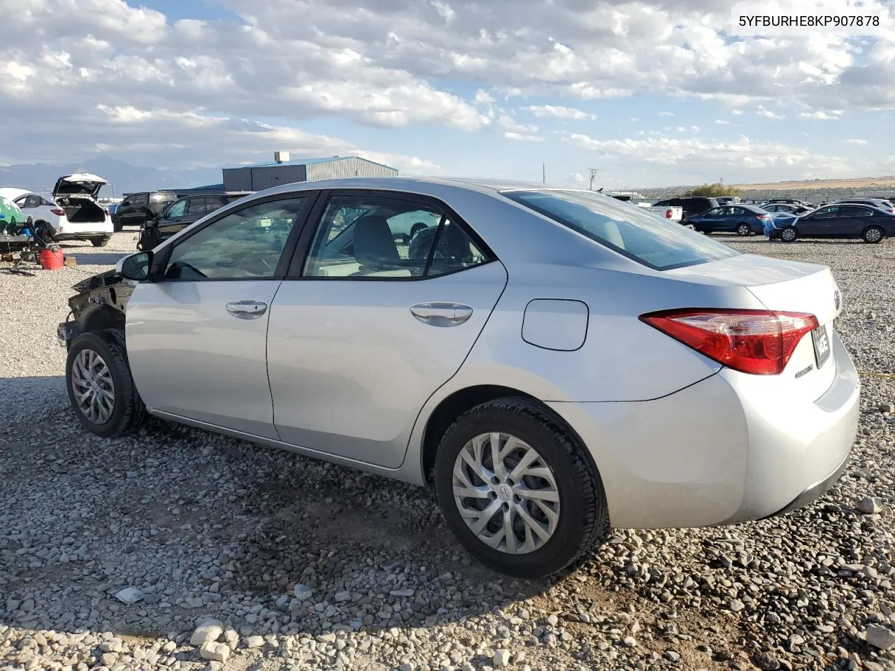 2019 Toyota Corolla L VIN: 5YFBURHE8KP907878 Lot: 77410414