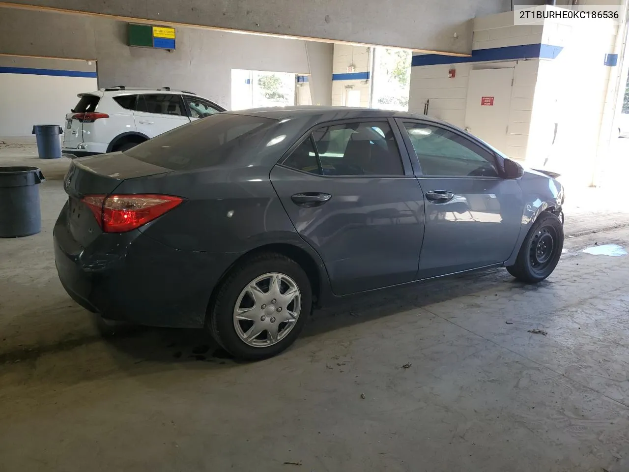 2019 Toyota Corolla L VIN: 2T1BURHE0KC186536 Lot: 77528904