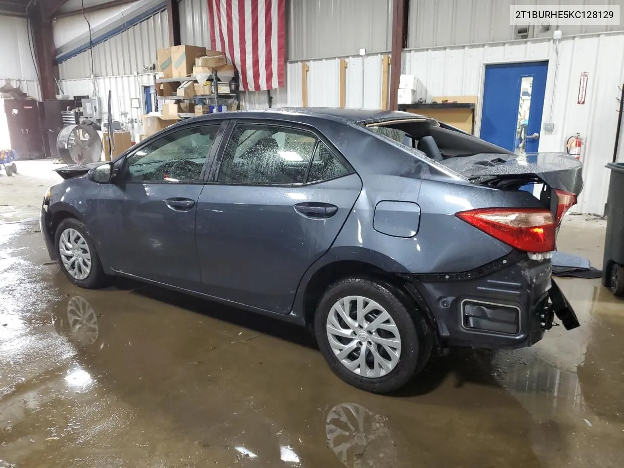 2019 Toyota Corolla L VIN: 2T1BURHE5KC128129 Lot: 77554444