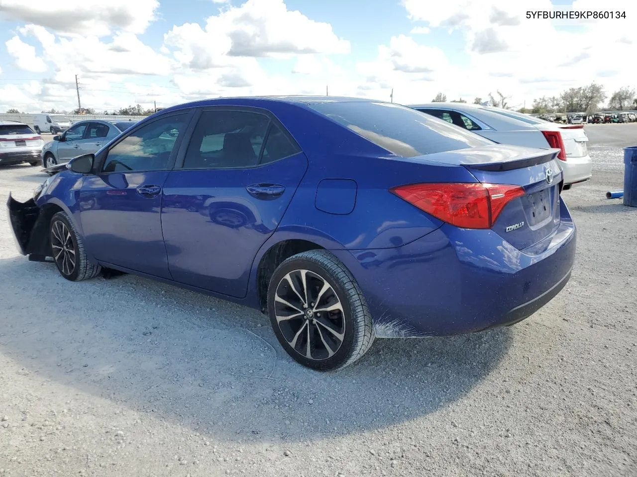 2019 Toyota Corolla L VIN: 5YFBURHE9KP860134 Lot: 77898324