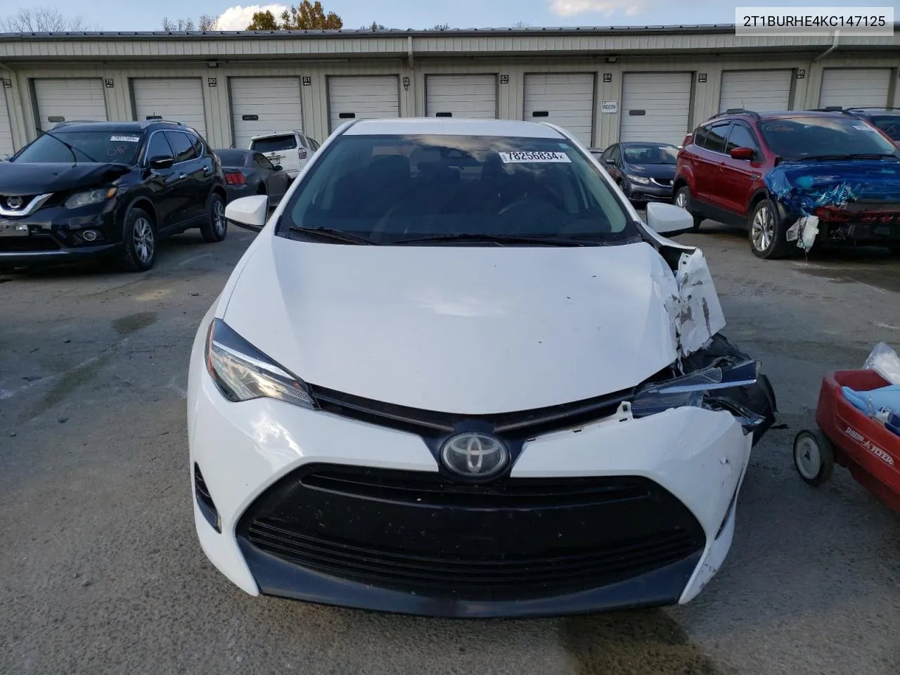 2019 Toyota Corolla L VIN: 2T1BURHE4KC147125 Lot: 78256834