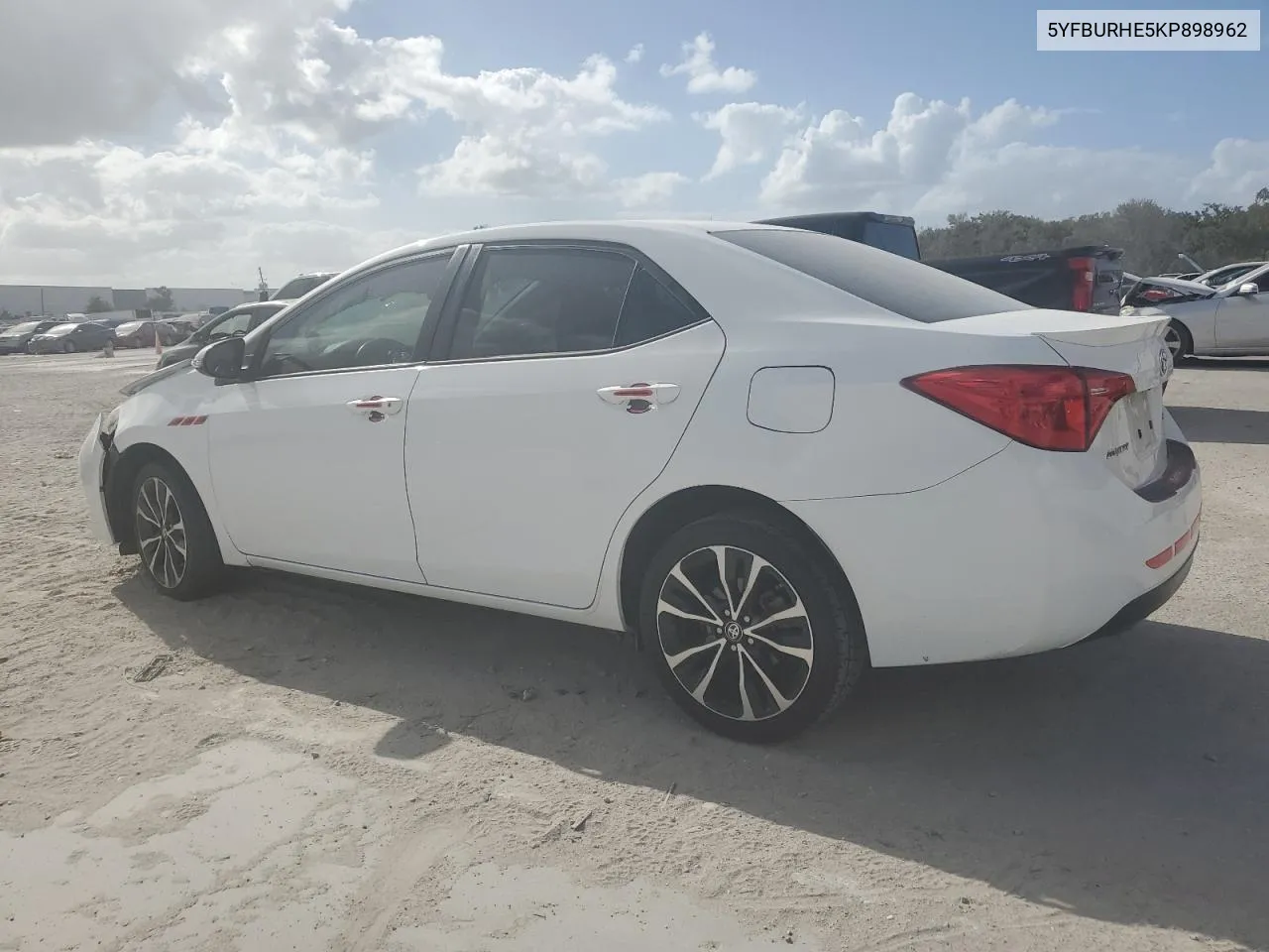 2019 Toyota Corolla L VIN: 5YFBURHE5KP898962 Lot: 78296174