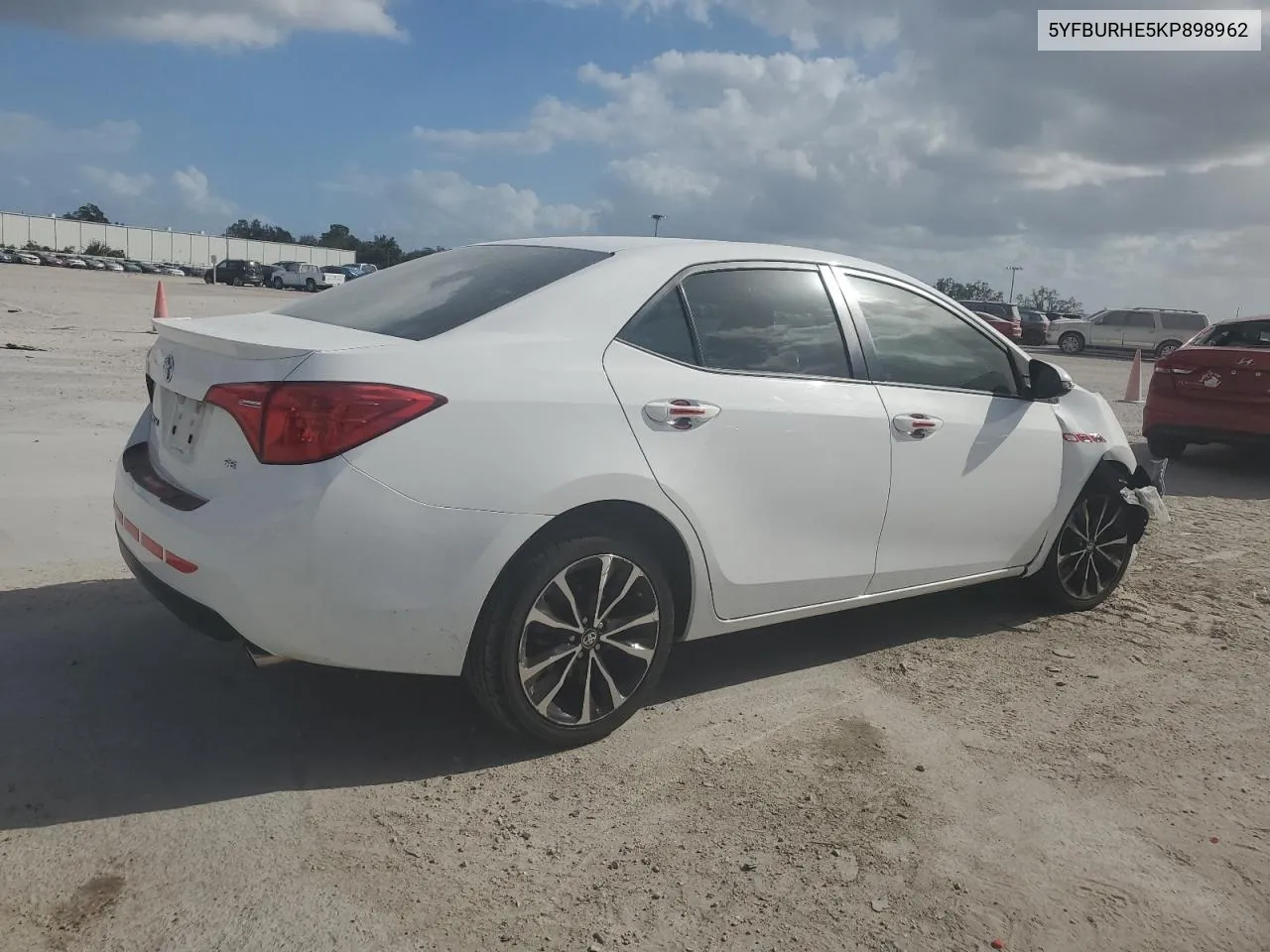 2019 Toyota Corolla L VIN: 5YFBURHE5KP898962 Lot: 78296174