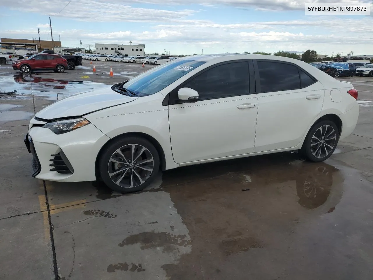 2019 Toyota Corolla L VIN: 5YFBURHE1KP897873 Lot: 78583224