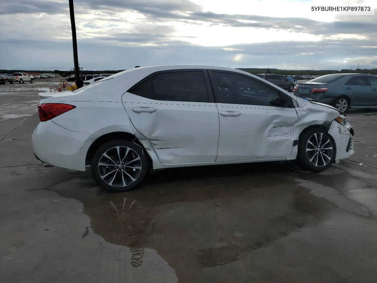 2019 Toyota Corolla L VIN: 5YFBURHE1KP897873 Lot: 78583224