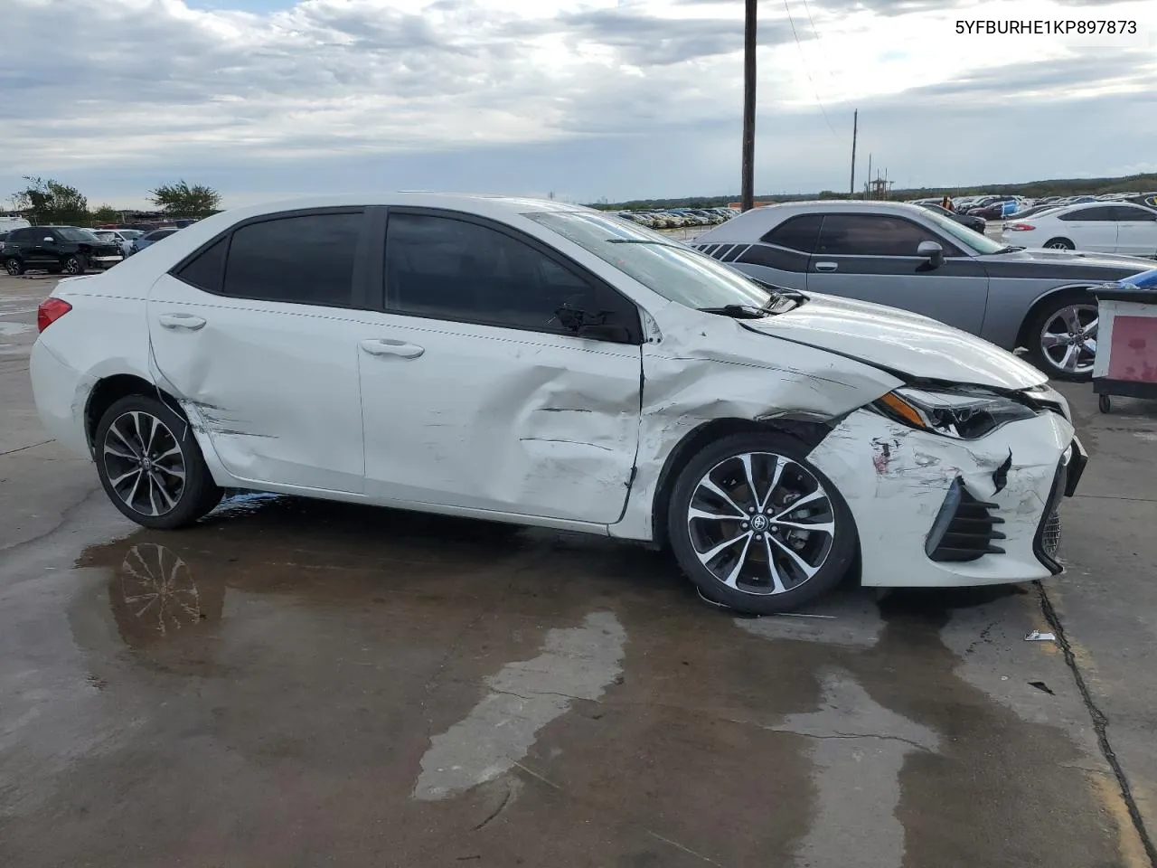 2019 Toyota Corolla L VIN: 5YFBURHE1KP897873 Lot: 78583224