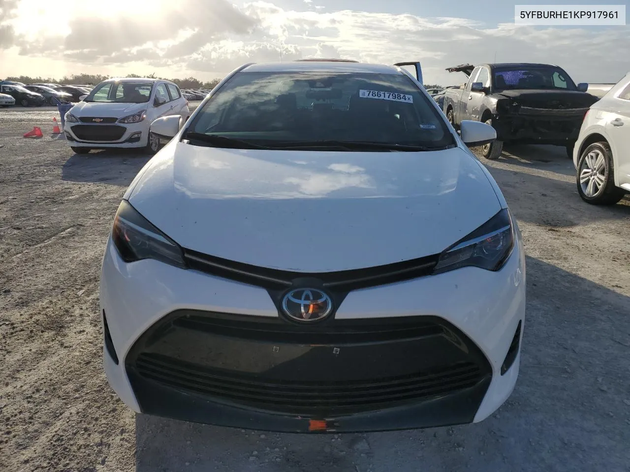 2019 Toyota Corolla L VIN: 5YFBURHE1KP917961 Lot: 78617984