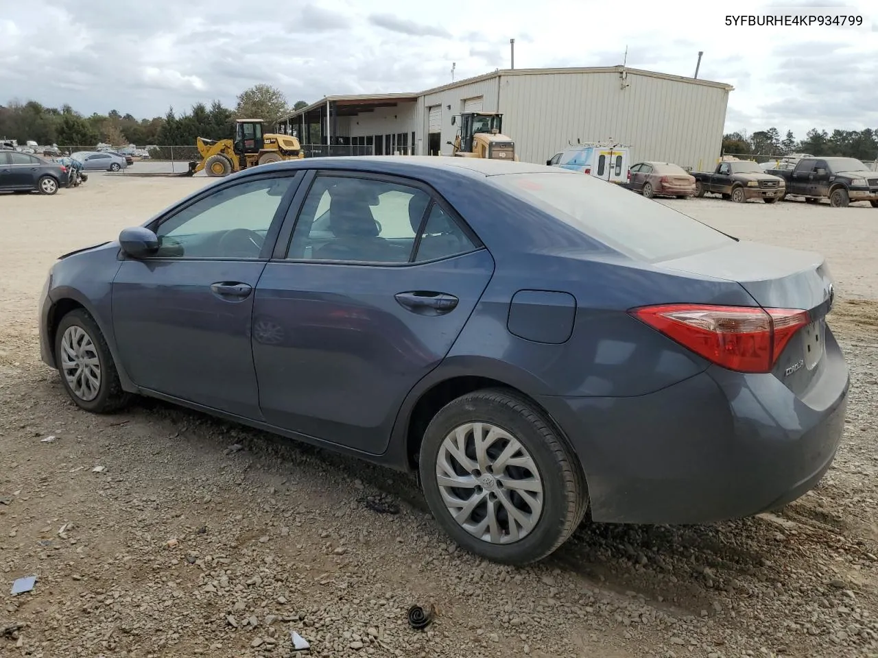 2019 Toyota Corolla L VIN: 5YFBURHE4KP934799 Lot: 78625324