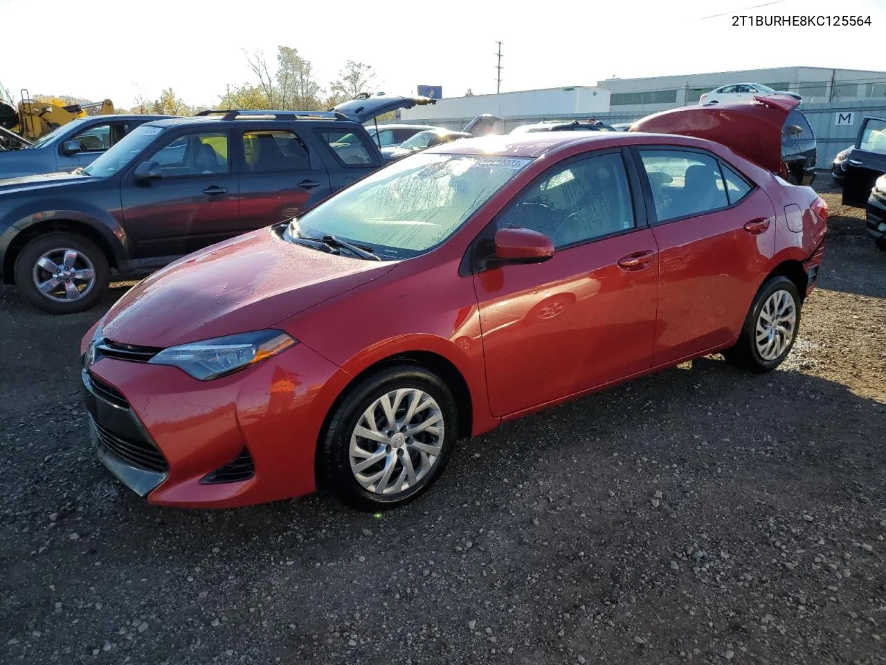 2T1BURHE8KC125564 2019 Toyota Corolla L