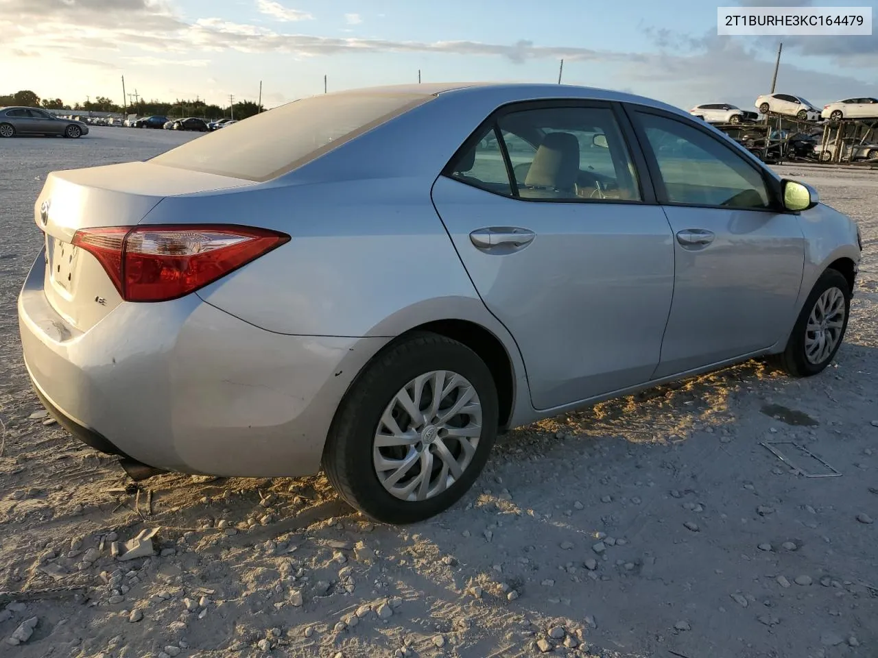 2019 Toyota Corolla L VIN: 2T1BURHE3KC164479 Lot: 78786714