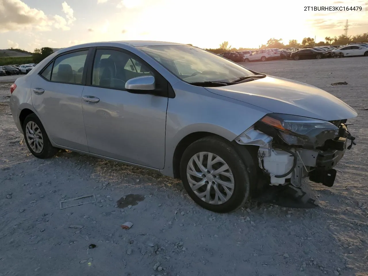 2019 Toyota Corolla L VIN: 2T1BURHE3KC164479 Lot: 78786714