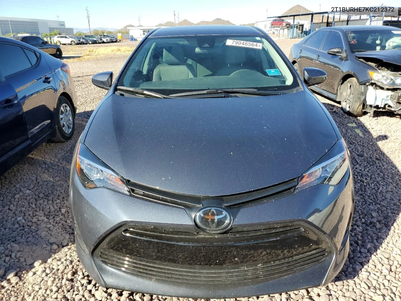 2019 Toyota Corolla L VIN: 2T1BURHE7KC212372 Lot: 79046564