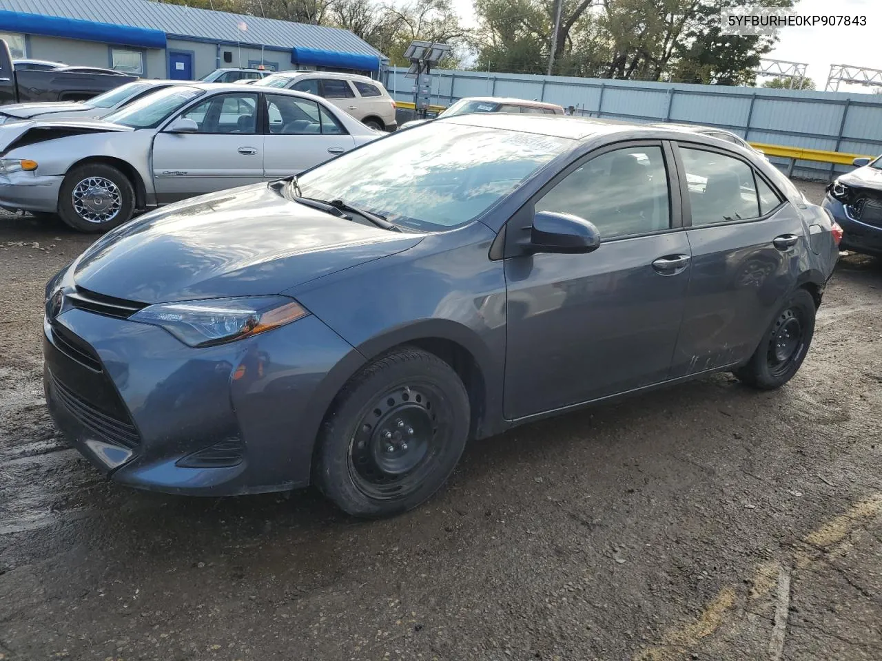 2019 Toyota Corolla L VIN: 5YFBURHE0KP907843 Lot: 79063144