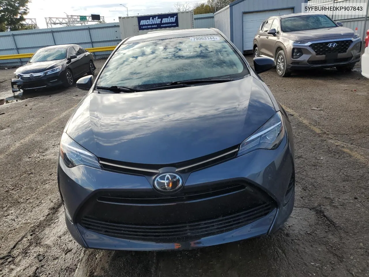 2019 Toyota Corolla L VIN: 5YFBURHE0KP907843 Lot: 79063144