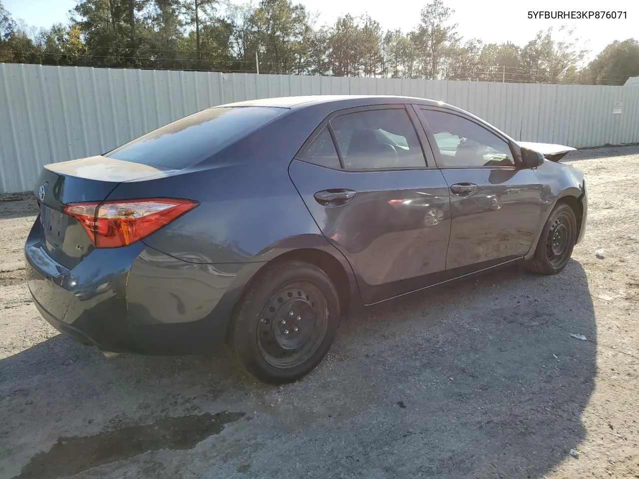 2019 Toyota Corolla L VIN: 5YFBURHE3KP876071 Lot: 79254154