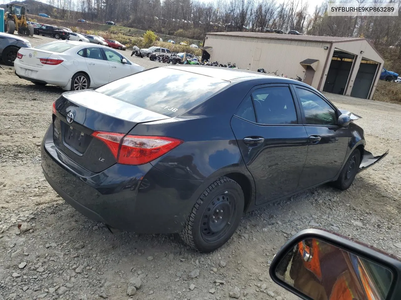 2019 Toyota Corolla L VIN: 5YFBURHE9KP863289 Lot: 79352934