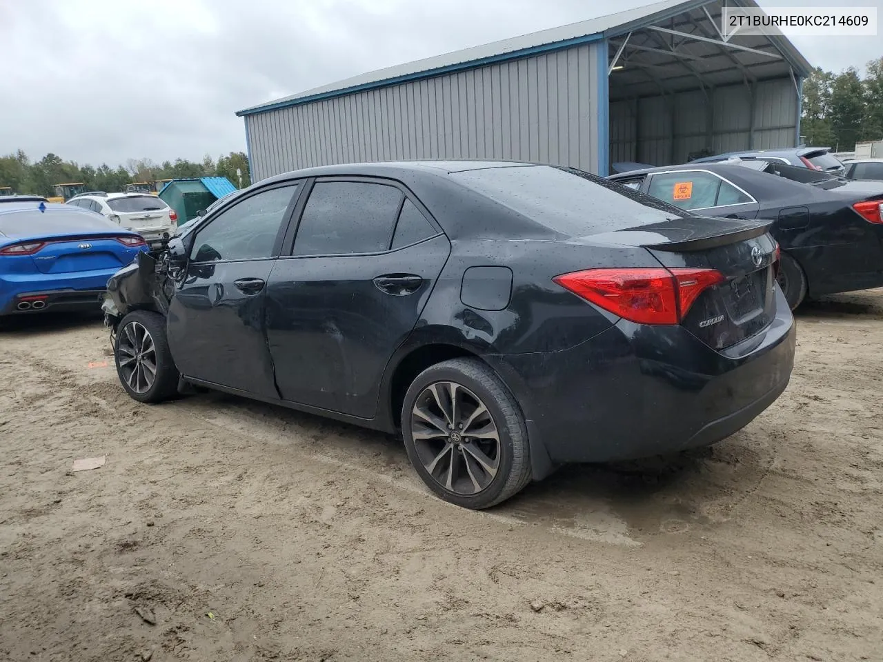 2019 Toyota Corolla L VIN: 2T1BURHE0KC214609 Lot: 79407104