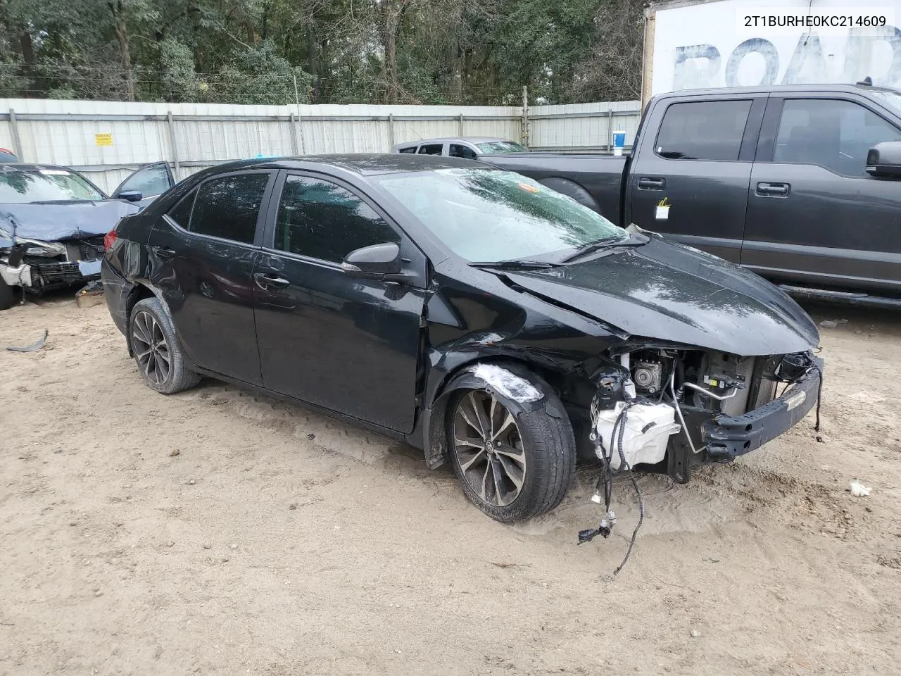 2019 Toyota Corolla L VIN: 2T1BURHE0KC214609 Lot: 79407104