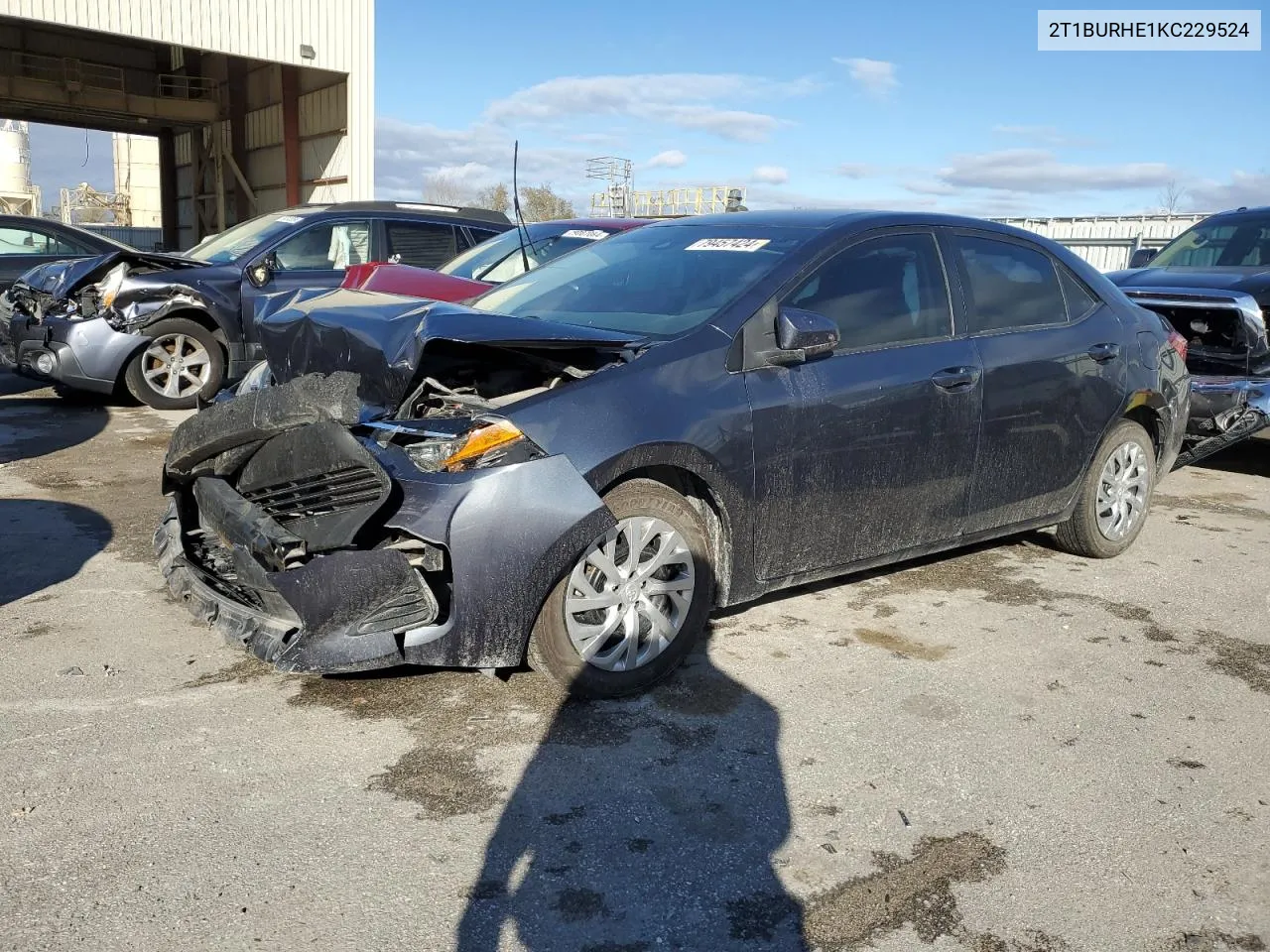 2019 Toyota Corolla L VIN: 2T1BURHE1KC229524 Lot: 79457424