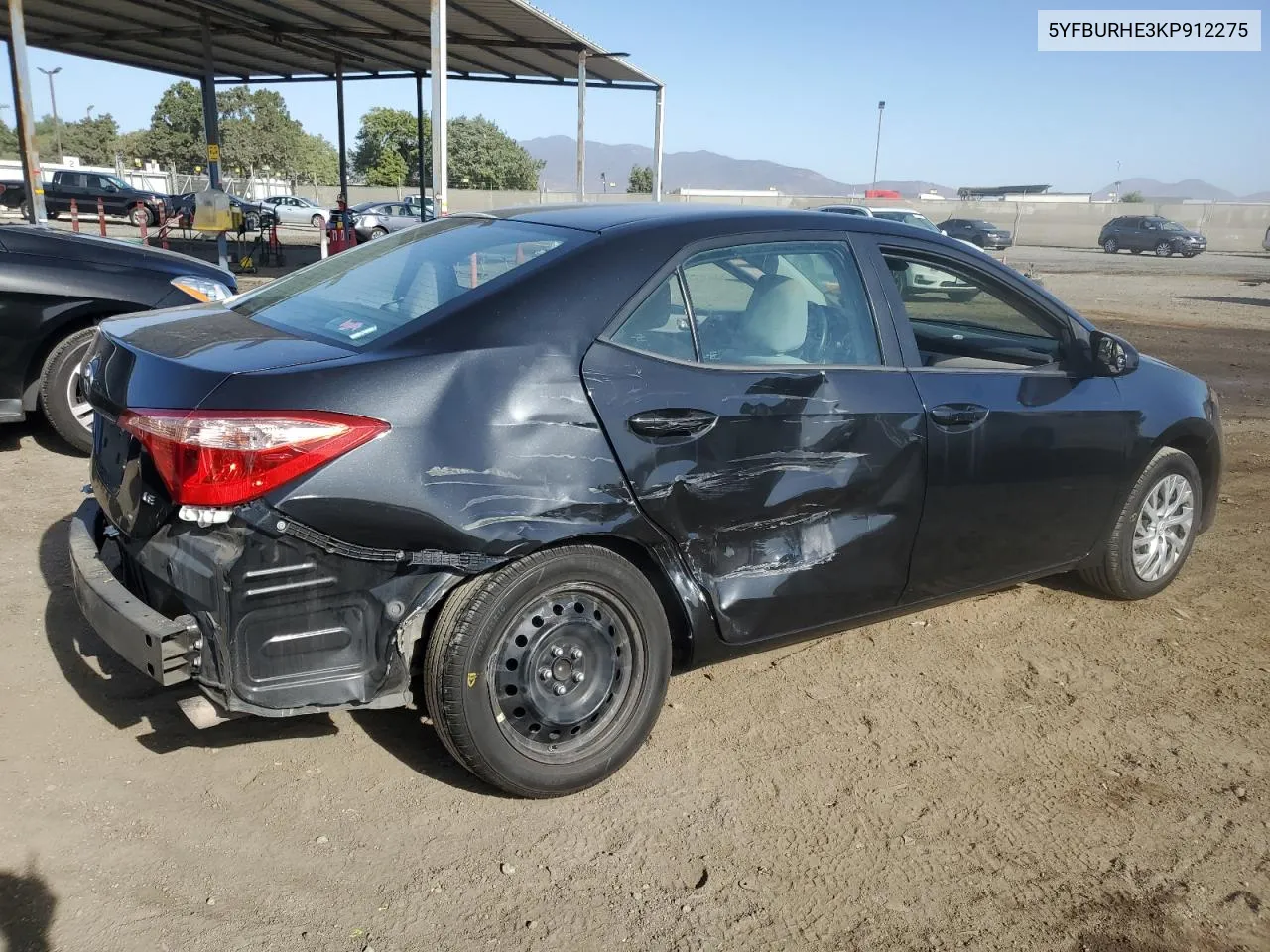 5YFBURHE3KP912275 2019 Toyota Corolla L