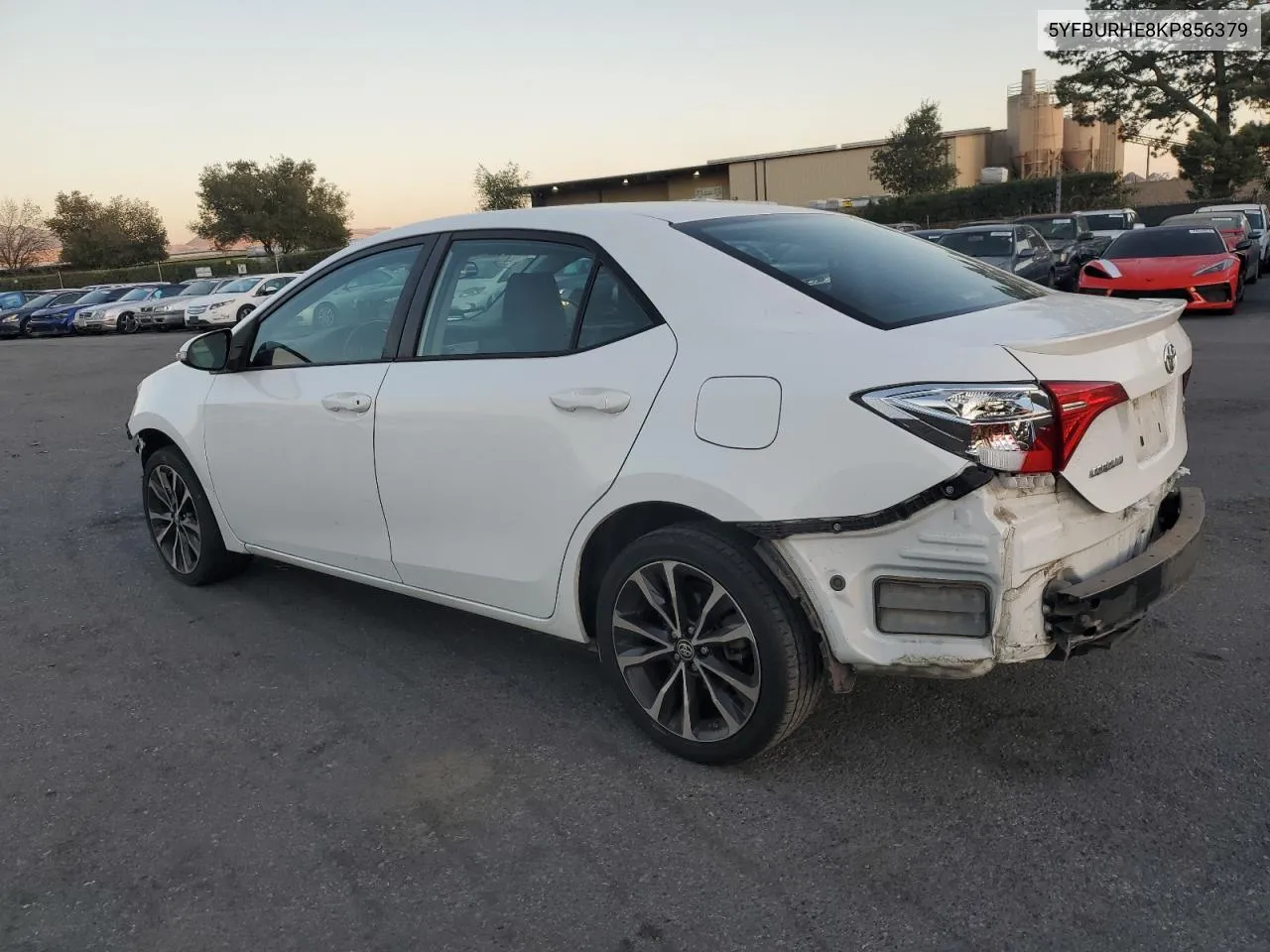 2019 Toyota Corolla L VIN: 5YFBURHE8KP856379 Lot: 79758044