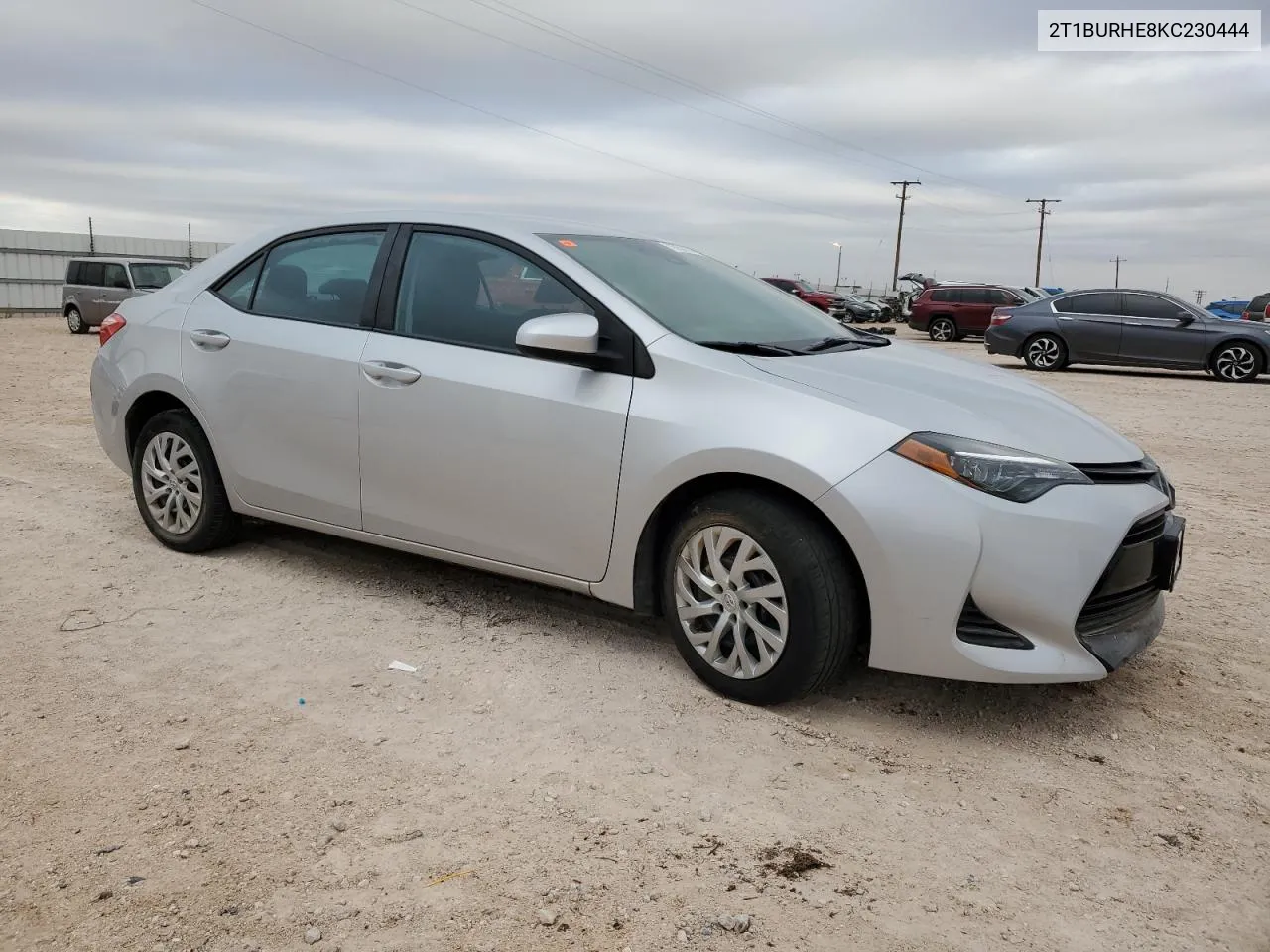 2019 Toyota Corolla L VIN: 2T1BURHE8KC230444 Lot: 79758104