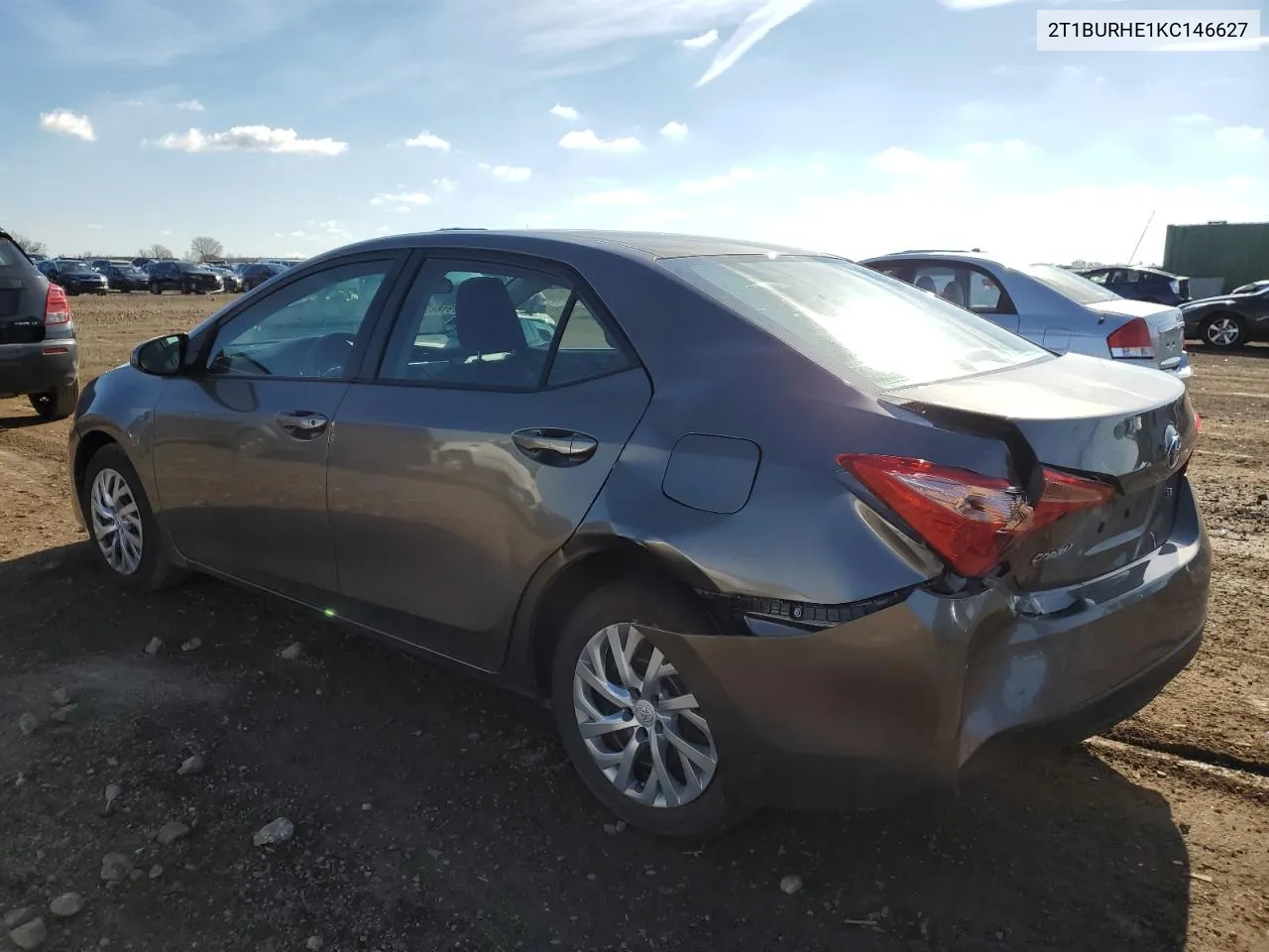 2019 Toyota Corolla L VIN: 2T1BURHE1KC146627 Lot: 79918854