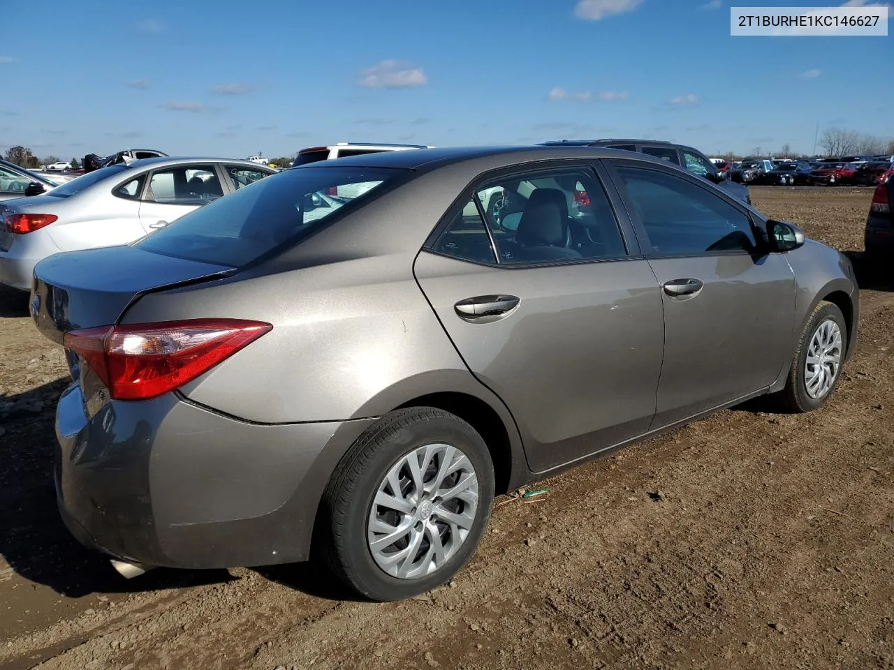 2019 Toyota Corolla L VIN: 2T1BURHE1KC146627 Lot: 79918854