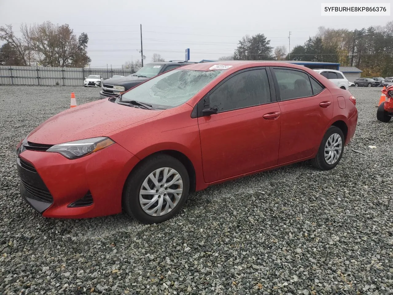 2019 Toyota Corolla L VIN: 5YFBURHE8KP866376 Lot: 79922654