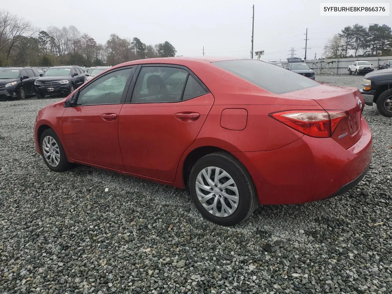 2019 Toyota Corolla L VIN: 5YFBURHE8KP866376 Lot: 79922654