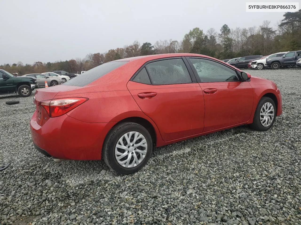 2019 Toyota Corolla L VIN: 5YFBURHE8KP866376 Lot: 79922654