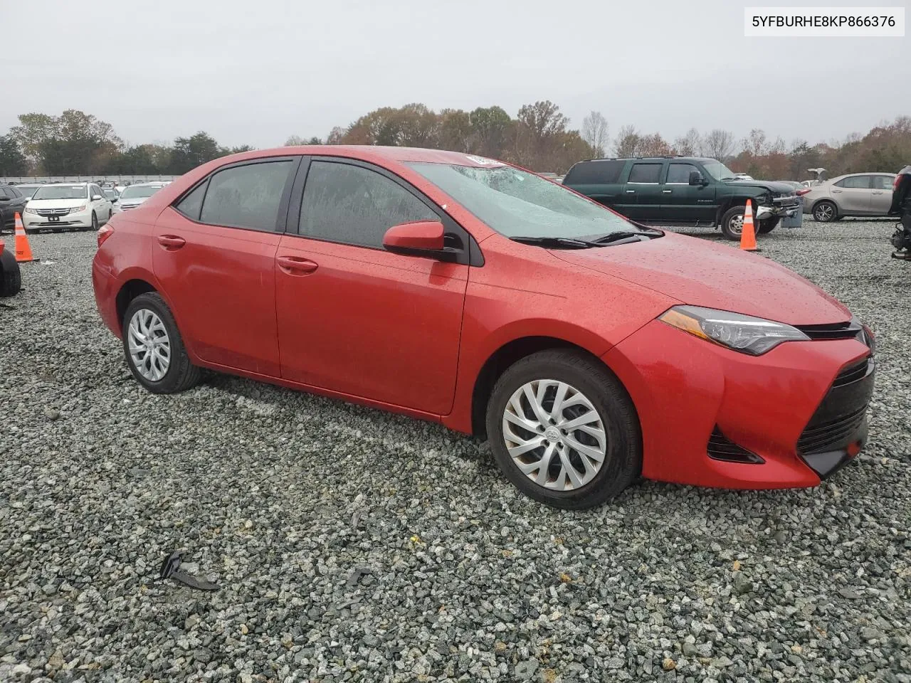 2019 Toyota Corolla L VIN: 5YFBURHE8KP866376 Lot: 79922654