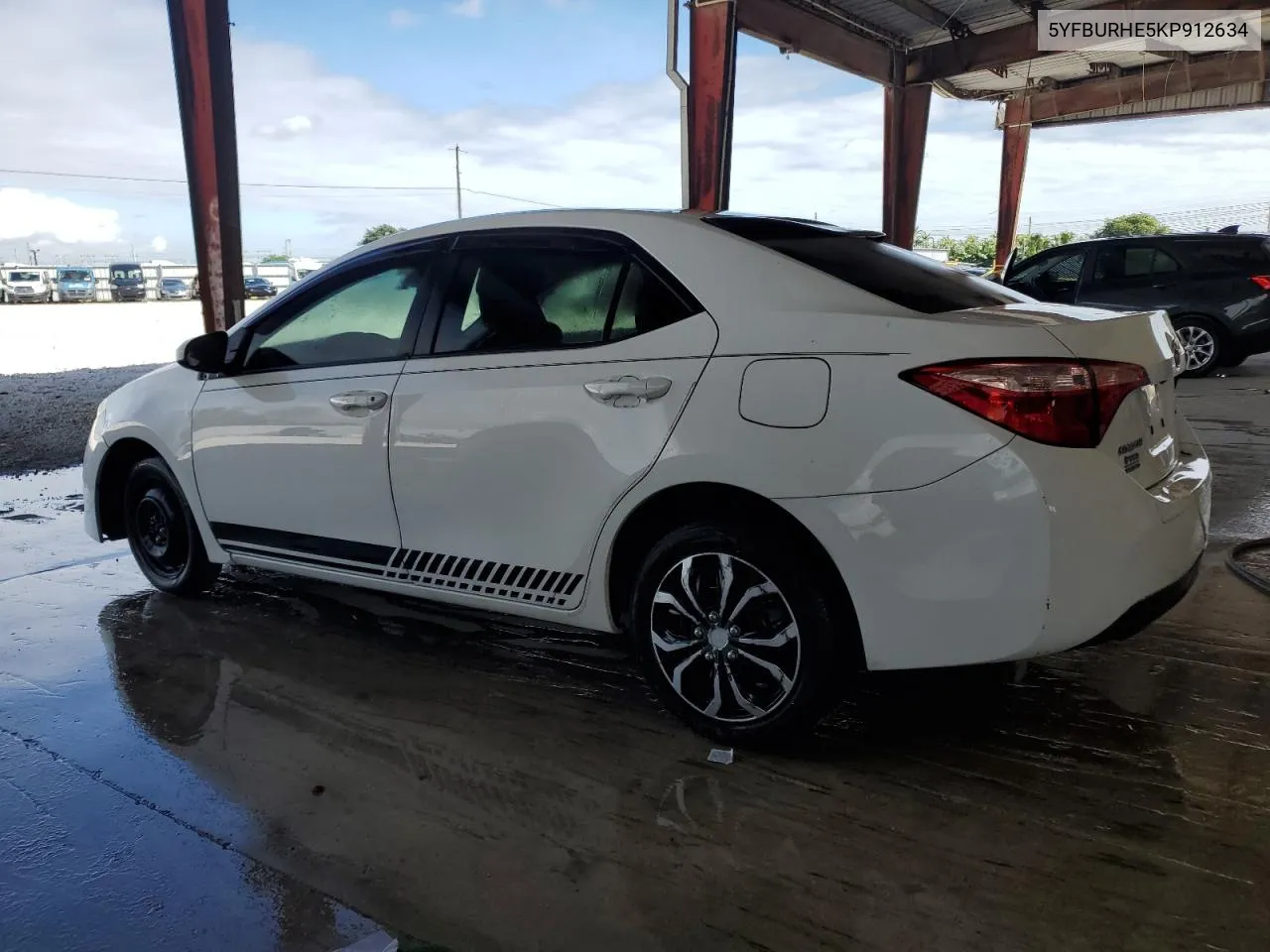 2019 Toyota Corolla L VIN: 5YFBURHE5KP912634 Lot: 80298524