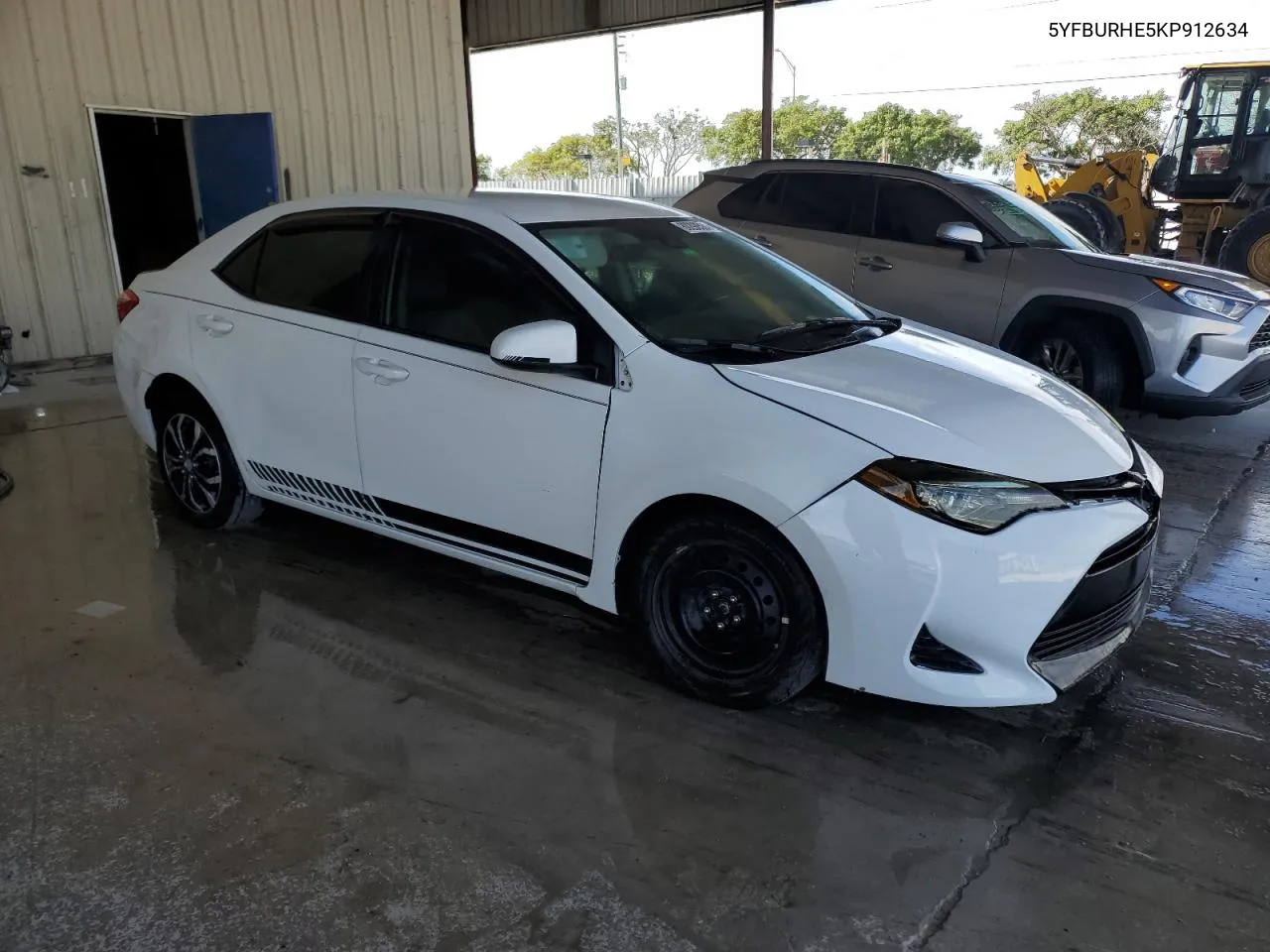 2019 Toyota Corolla L VIN: 5YFBURHE5KP912634 Lot: 80298524