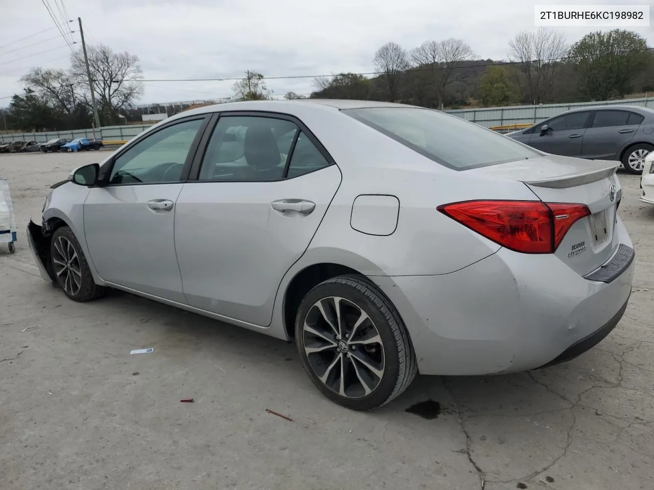 2019 Toyota Corolla L VIN: 2T1BURHE6KC198982 Lot: 80528964