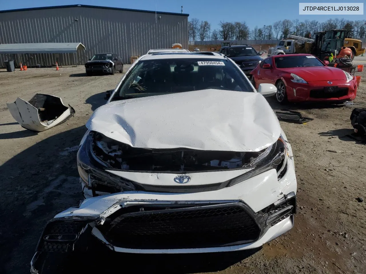 2020 Toyota Corolla Se VIN: JTDP4RCE1LJ013028 Lot: 47950454