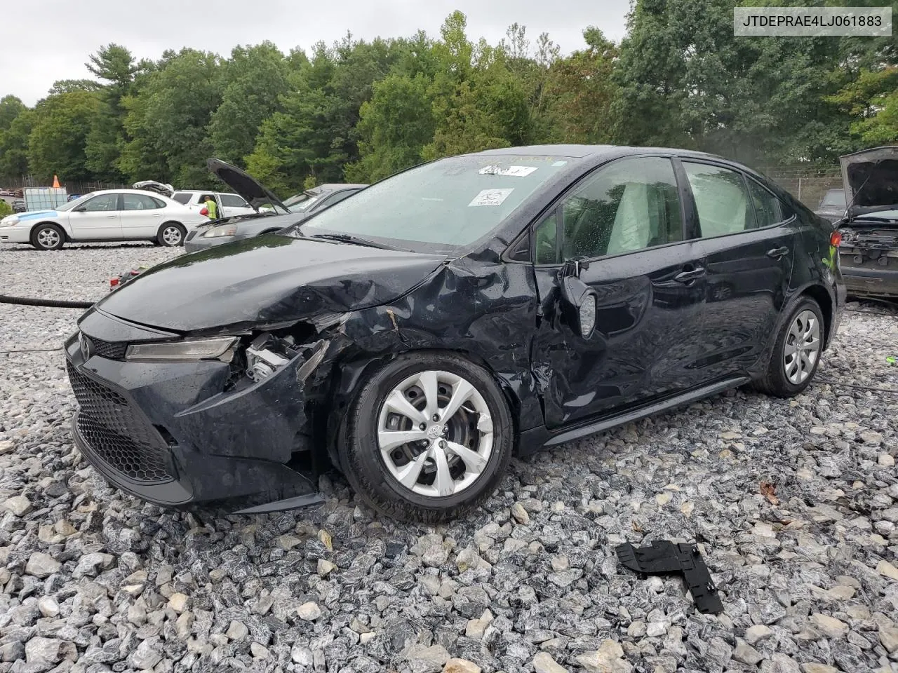 2020 Toyota Corolla Le VIN: JTDEPRAE4LJ061883 Lot: 49348854