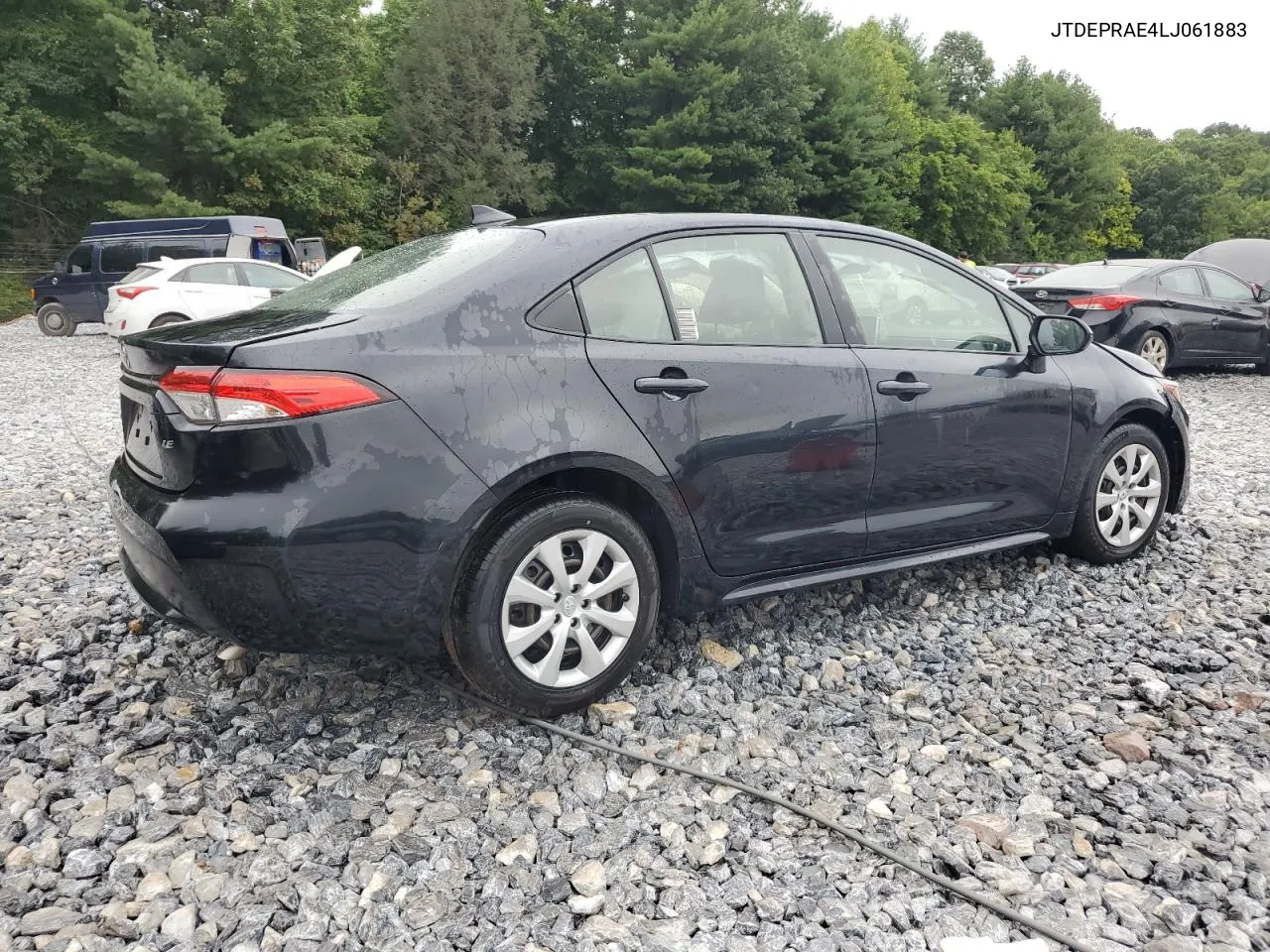 2020 Toyota Corolla Le VIN: JTDEPRAE4LJ061883 Lot: 49348854