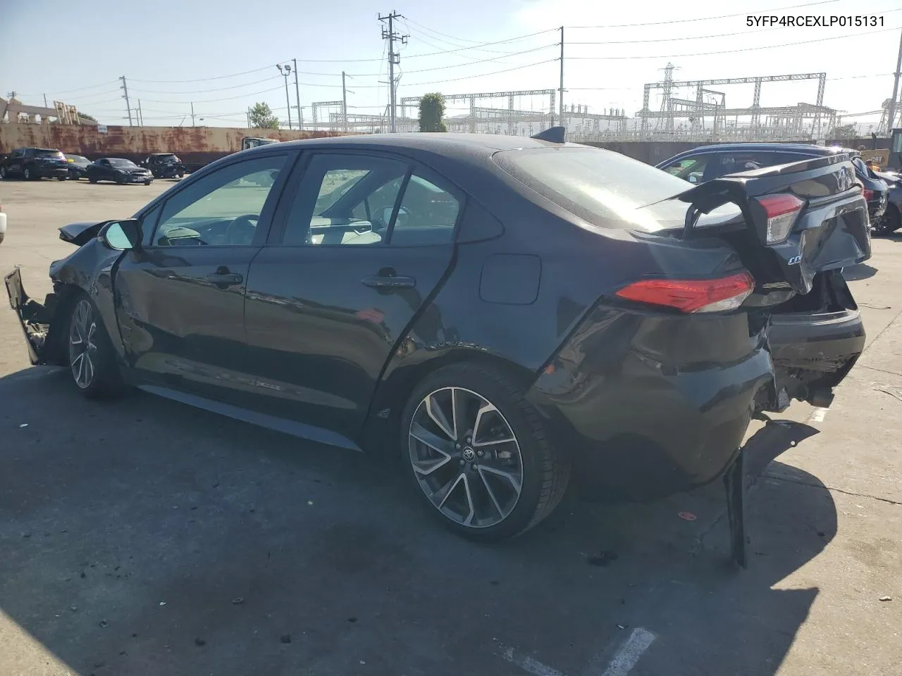 2020 Toyota Corolla Se VIN: 5YFP4RCEXLP015131 Lot: 52238264