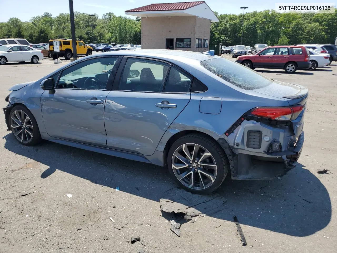 2020 Toyota Corolla Xse VIN: 5YFT4RCE9LP016138 Lot: 56663314