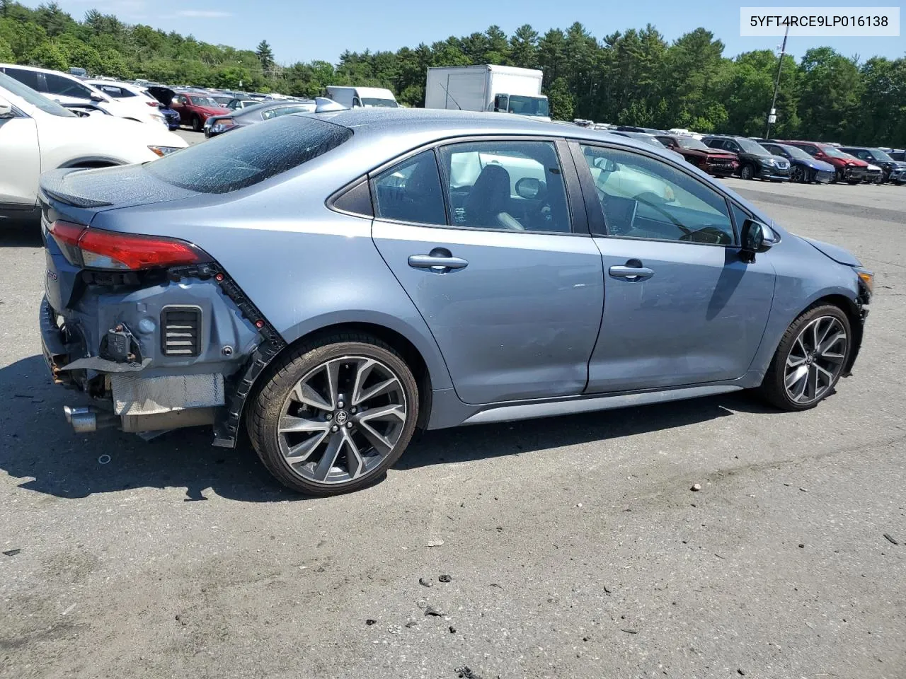 5YFT4RCE9LP016138 2020 Toyota Corolla Xse