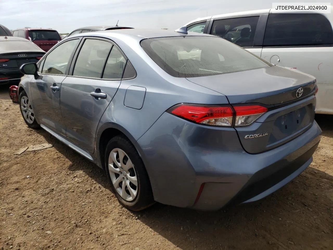 2020 Toyota Corolla Le VIN: JTDEPRAE2LJ024900 Lot: 56946544