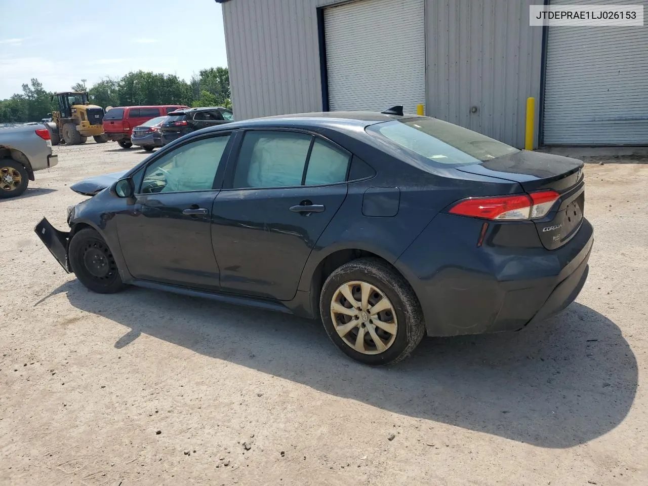 2020 Toyota Corolla Le VIN: JTDEPRAE1LJ026153 Lot: 59028234