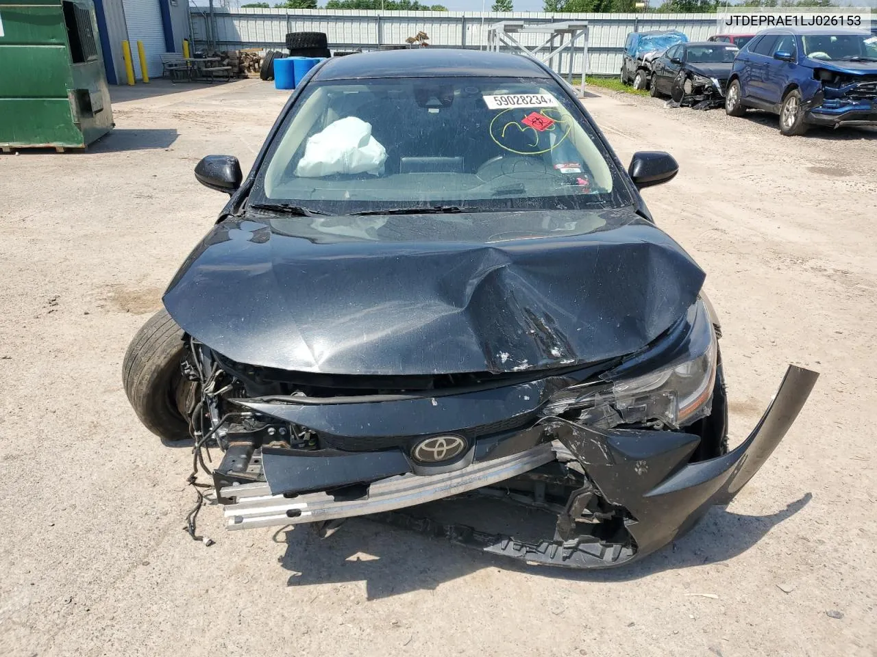 JTDEPRAE1LJ026153 2020 Toyota Corolla Le