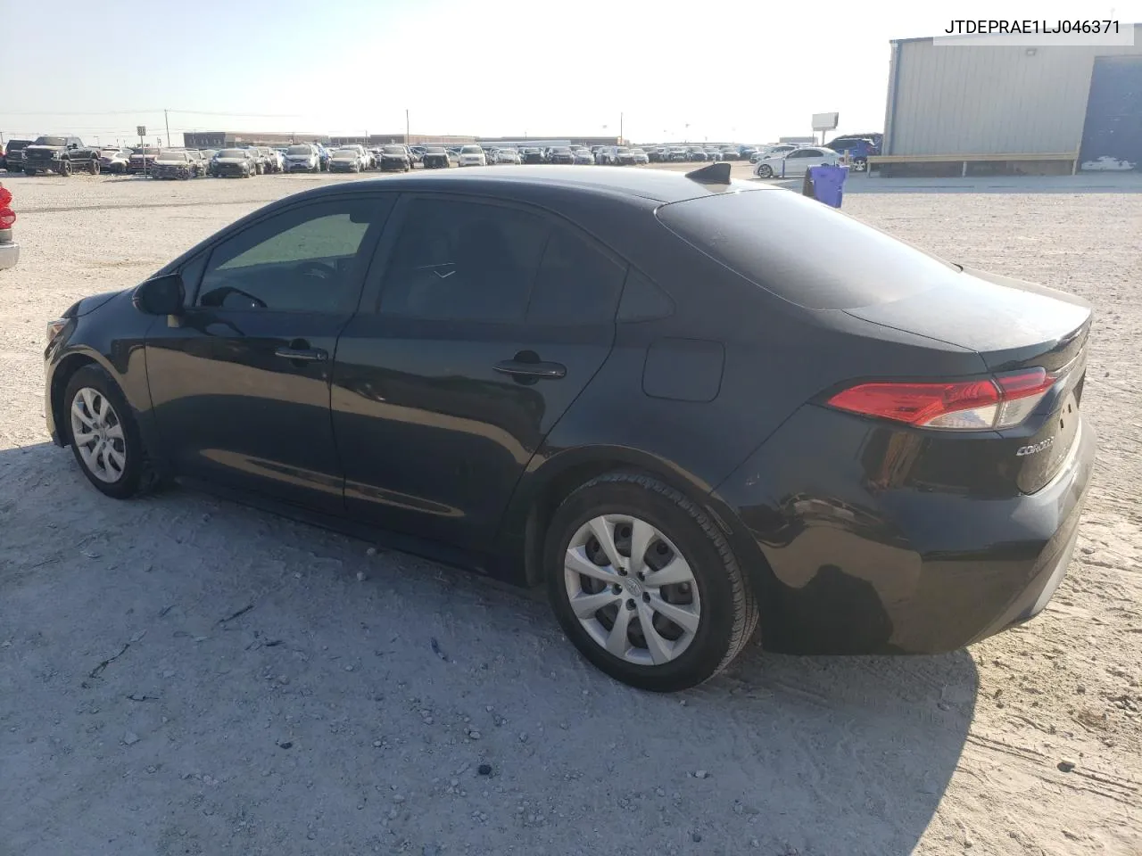 2020 Toyota Corolla Le VIN: JTDEPRAE1LJ046371 Lot: 59168894