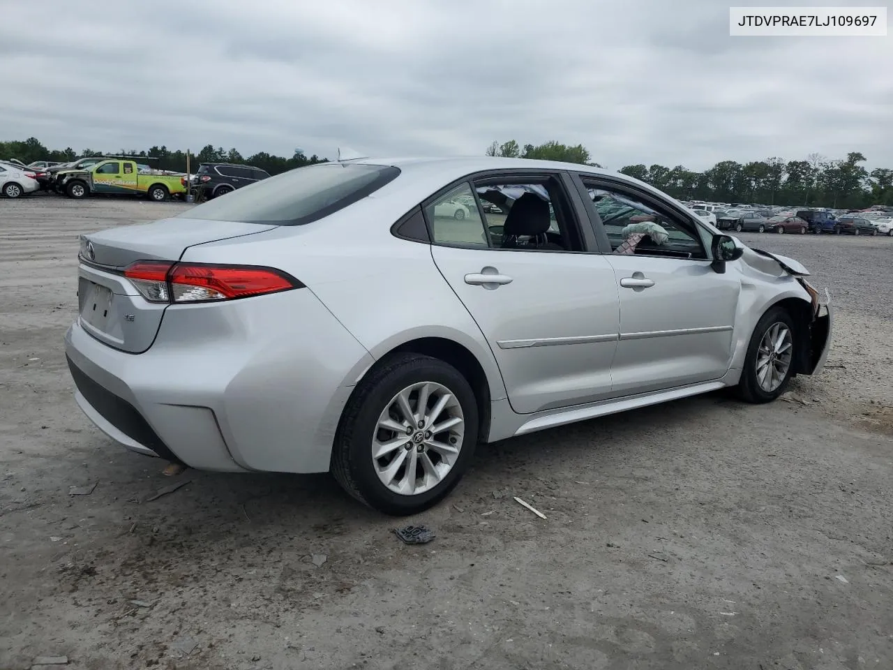 2020 Toyota Corolla Le VIN: JTDVPRAE7LJ109697 Lot: 62337024