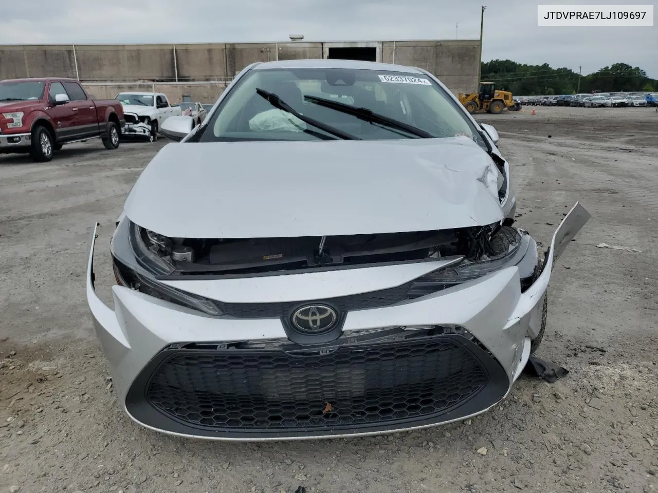 2020 Toyota Corolla Le VIN: JTDVPRAE7LJ109697 Lot: 62337024