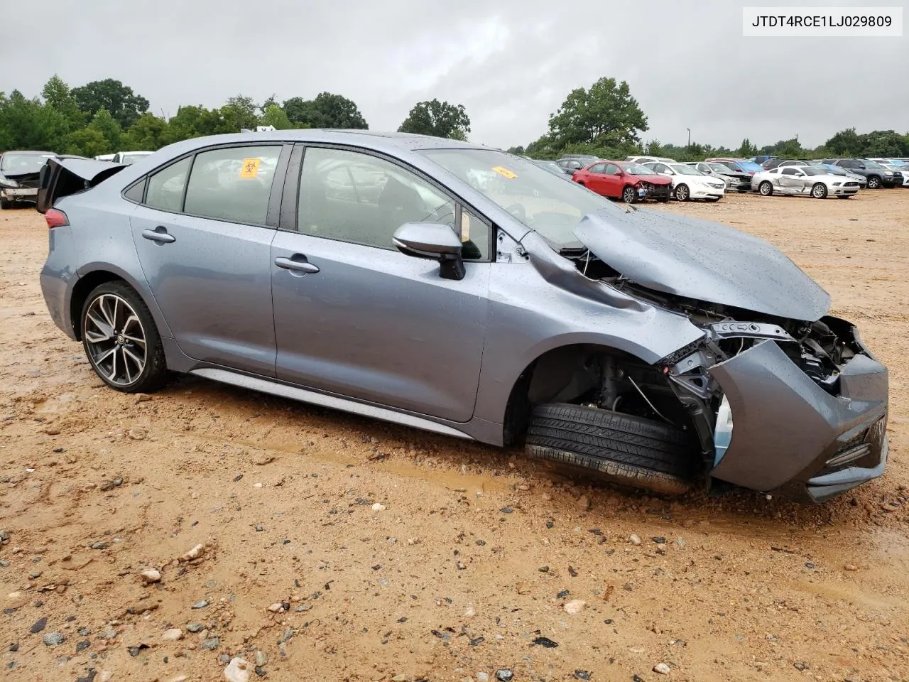 2020 Toyota Corolla Xse VIN: JTDT4RCE1LJ029809 Lot: 64860464