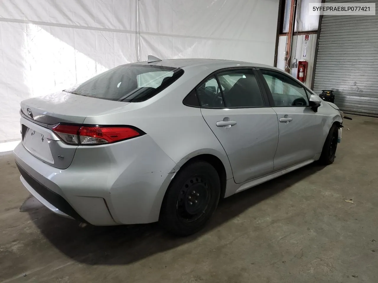 2020 Toyota Corolla Le VIN: 5YFEPRAE8LP077421 Lot: 66163354