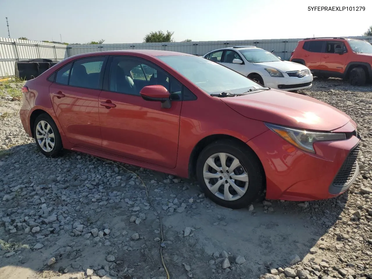 5YFEPRAEXLP101279 2020 Toyota Corolla Le